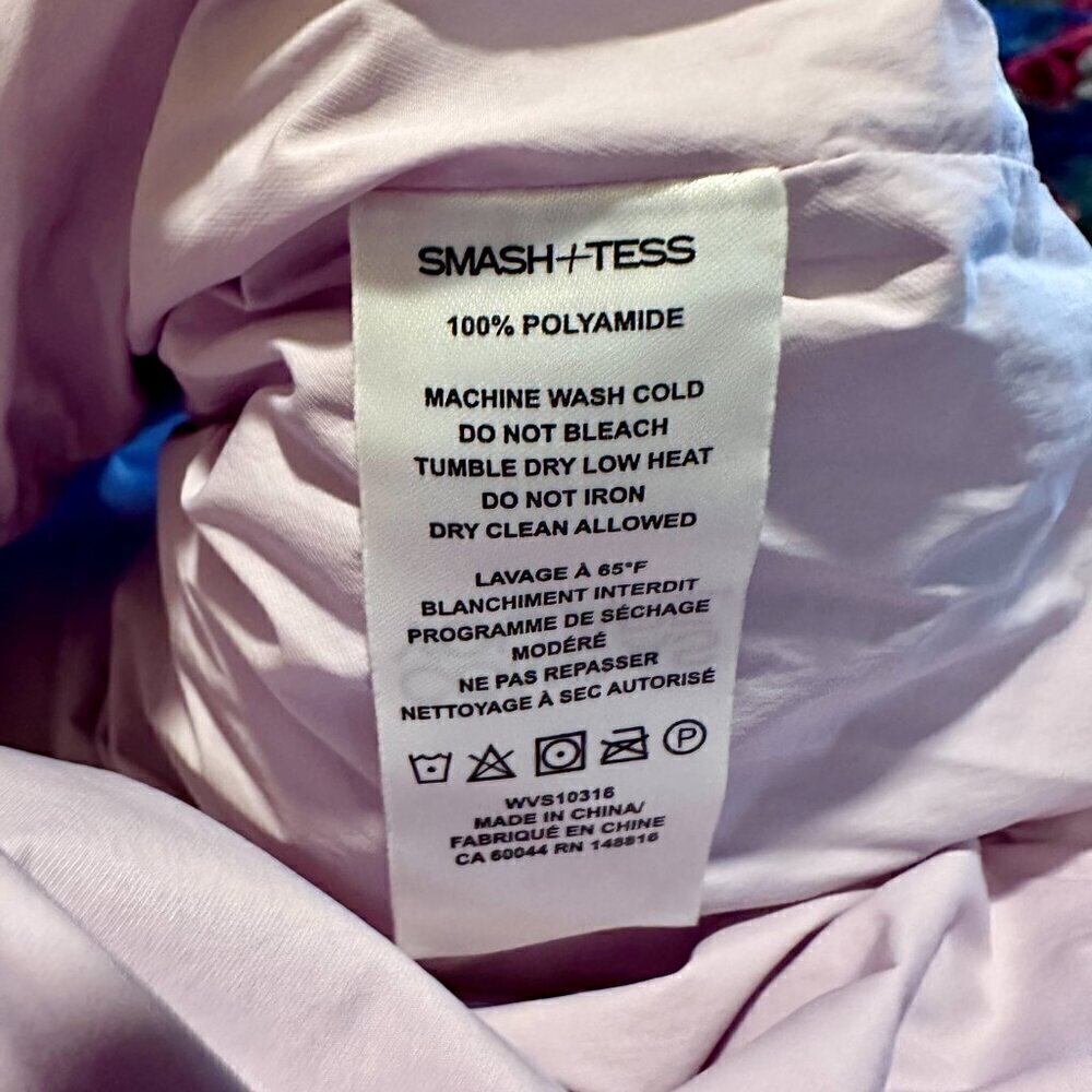 NWT Smash + Tess x Iskra On the Go Puffy Vest in Lilac- Xl/2XL - Picture 7 of 7